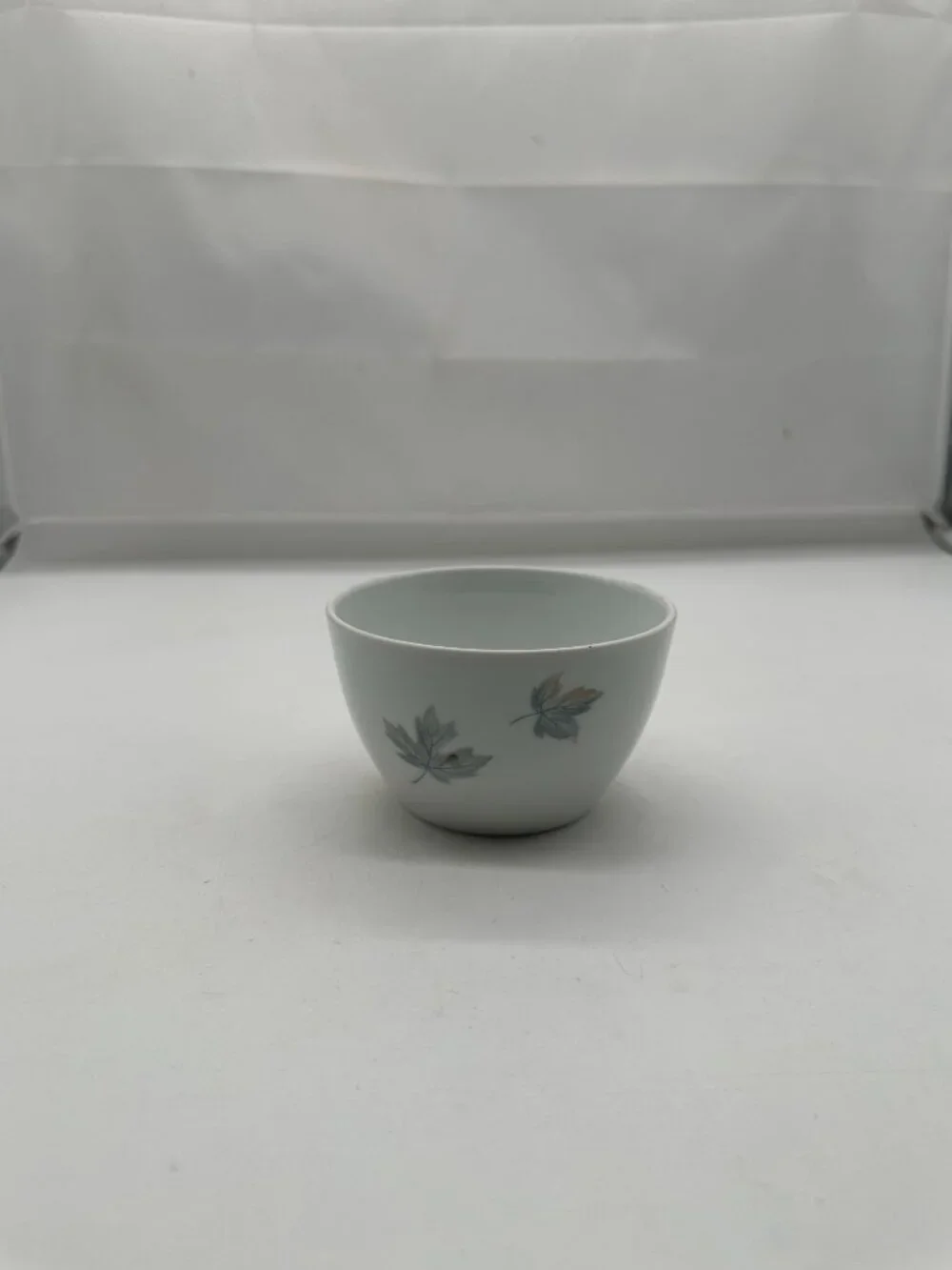 One 1 Noritake Maplewood Sugar Bowl  Replacement Piece  Silver Gold Leaves
